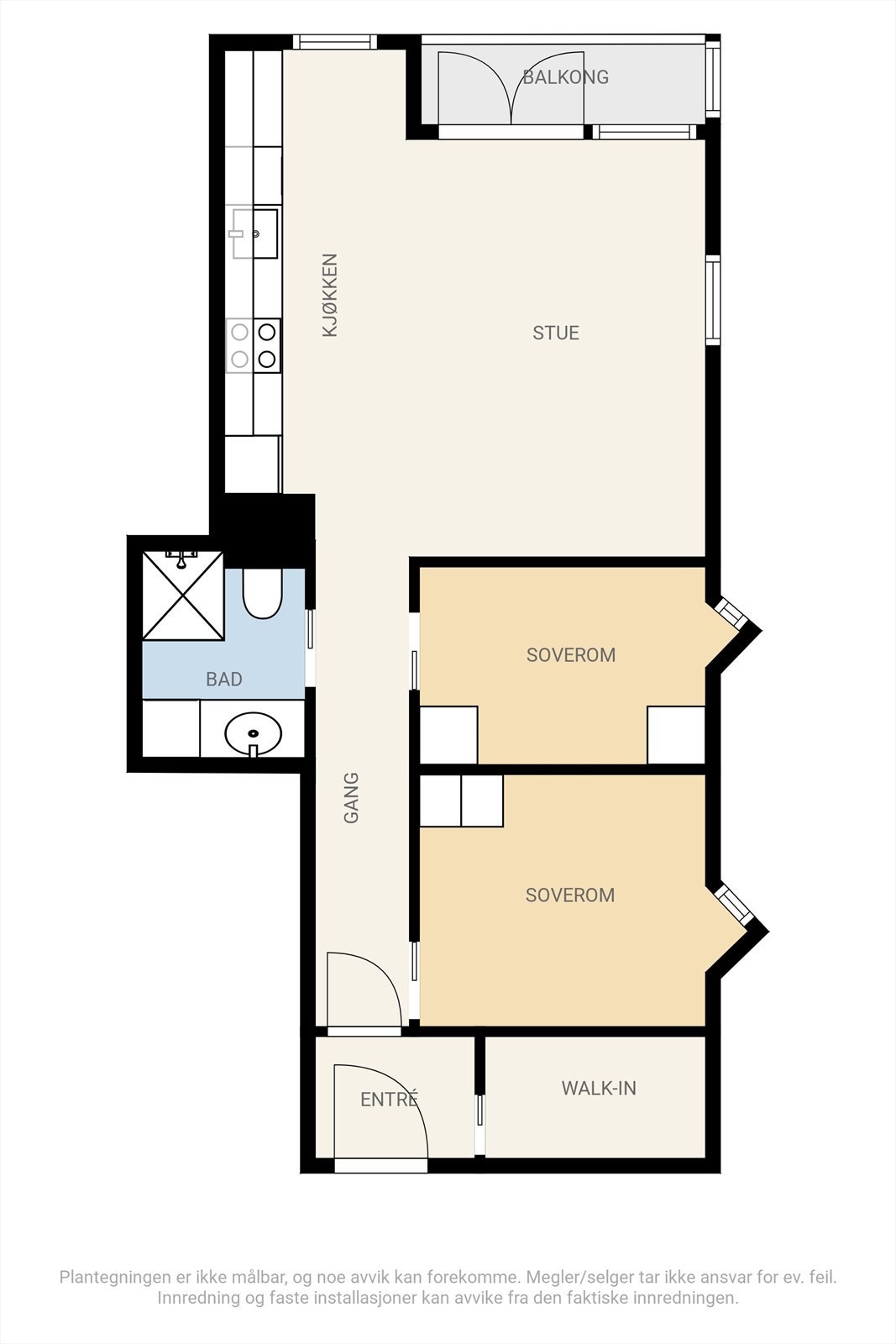Plantegningen Galleribilde