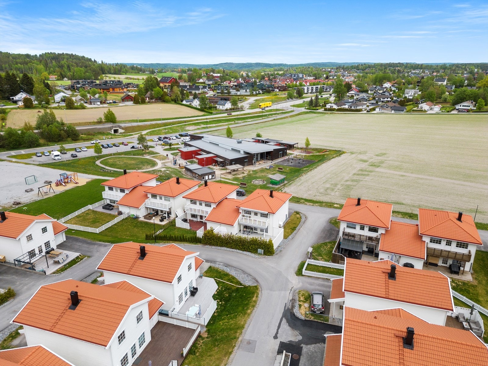 Dronefoto Galleribilde