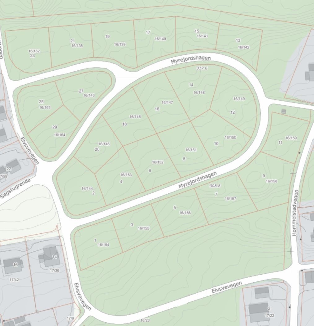 Oversiktskart. Galleribilde