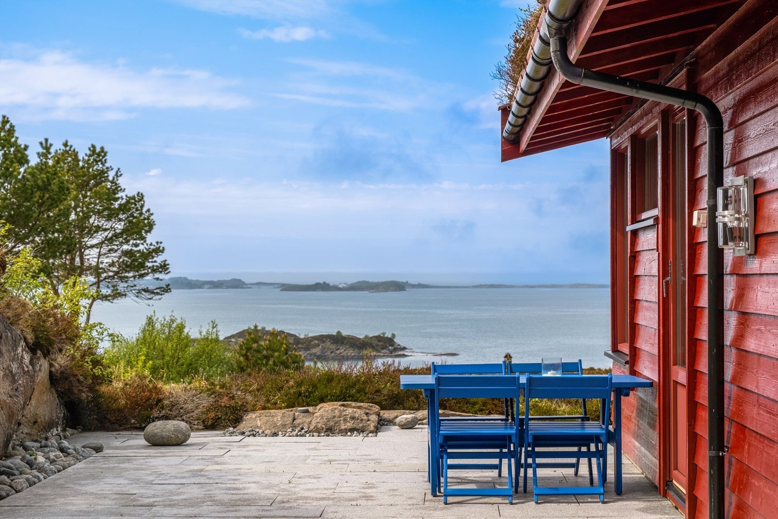 Terrasse med ingen innsyn og herlig utsikt! Galleribilde