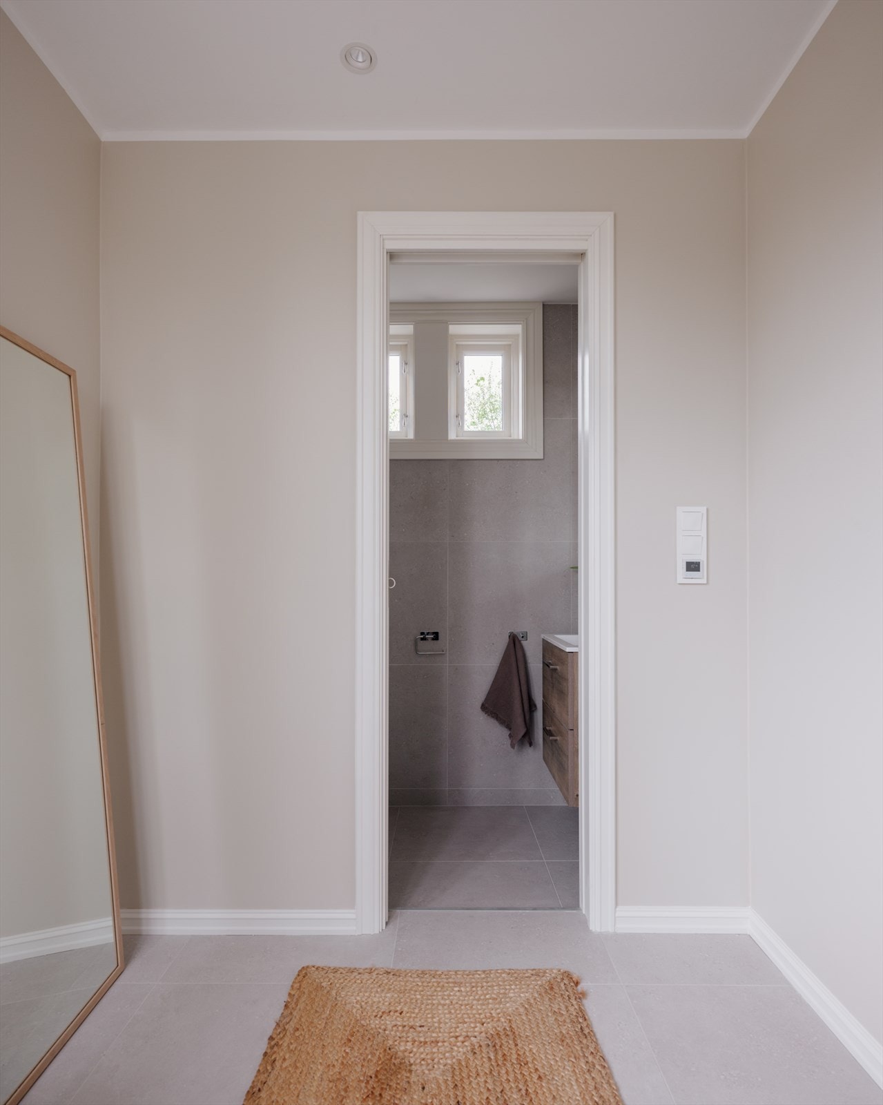 Det er etablert et nytt toalettrom i 1. etasje, med tilgang fra gangen Galleribilde