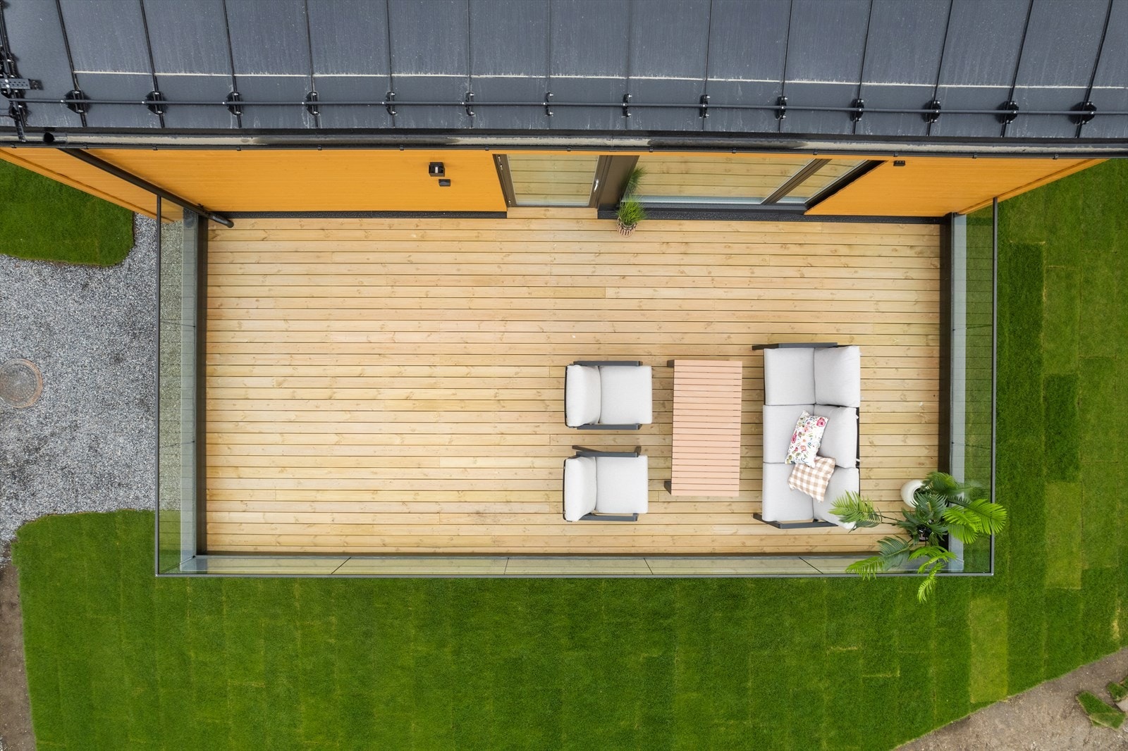 Dronefoto Galleribilde