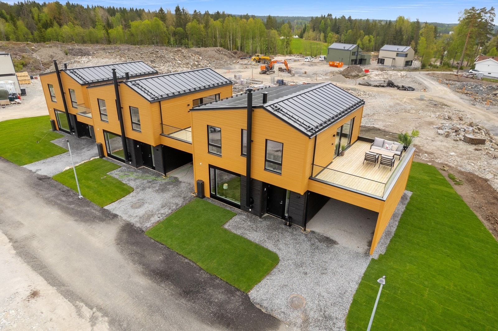 Dronefoto Galleribilde