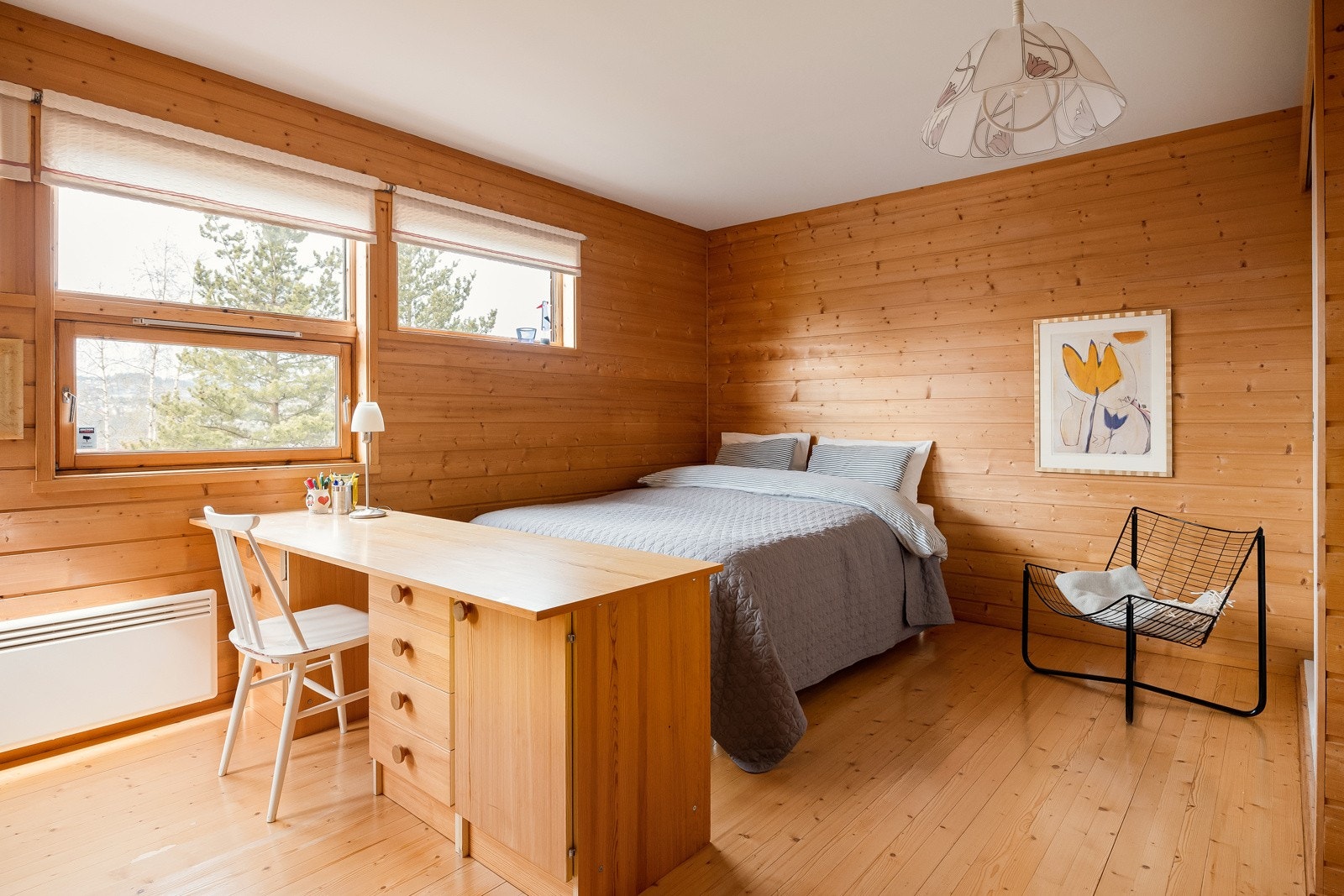 Soverommet i underetasjen er på hele 17,9 kvm. Galleribilde