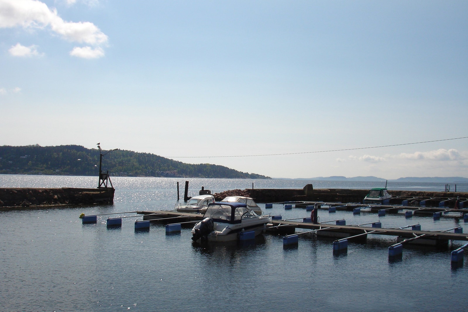 Båthavn med molo - båtplass nr. 33 Galleribilde