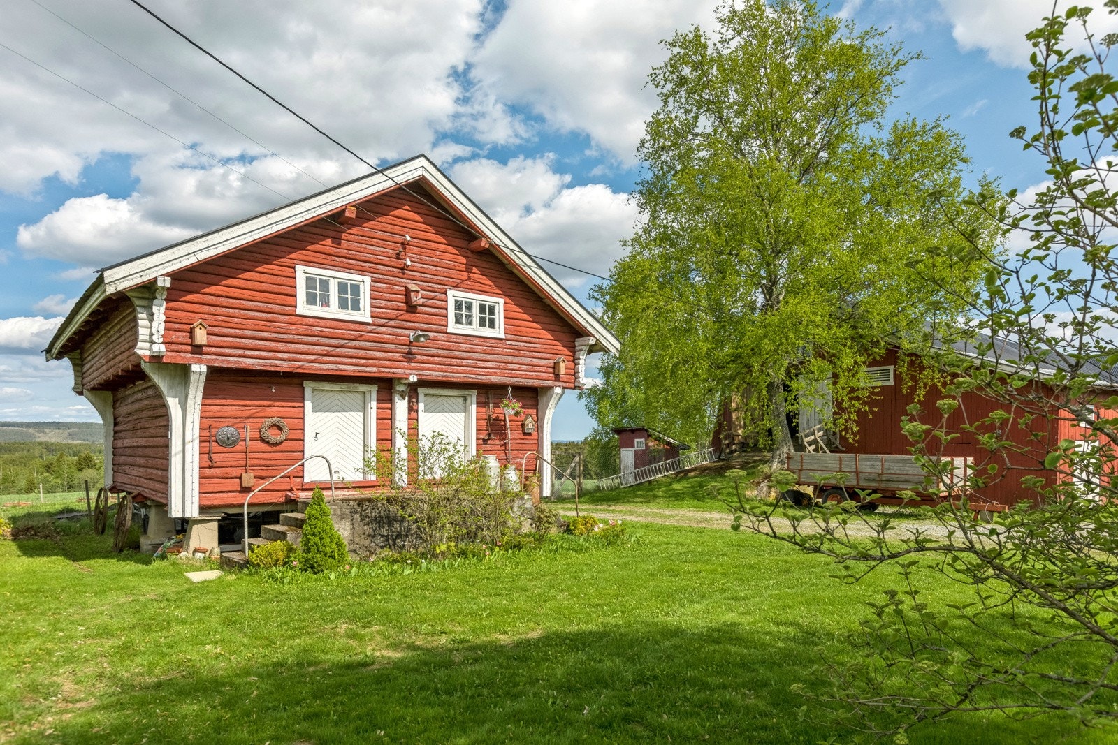 Et romslig og velholdt stabbur byr på rikelig med muligheter. Galleribilde