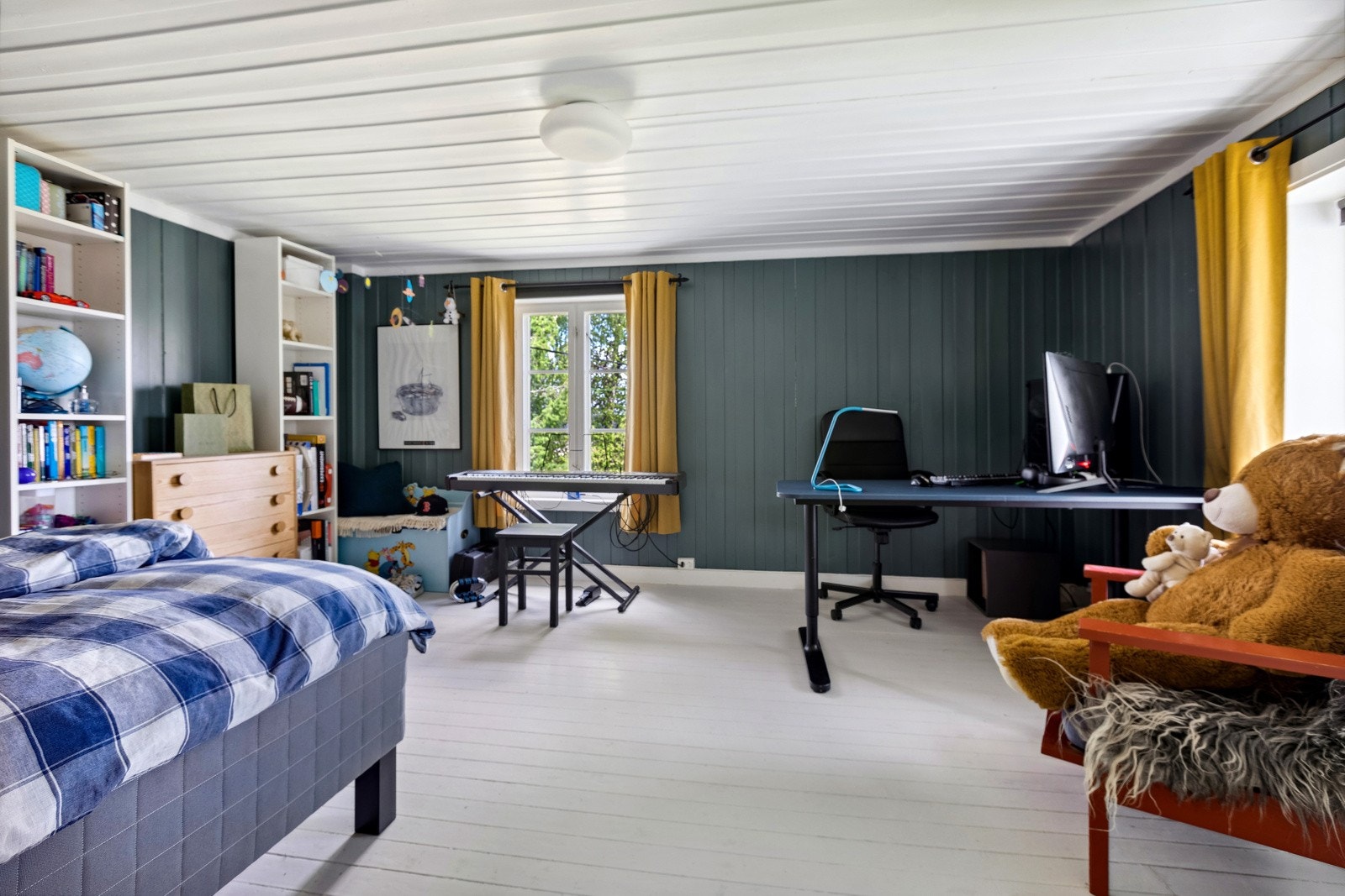 Soverommene er holdt i delikate og tidløse toner som gjør innredningen enkel. Galleribilde