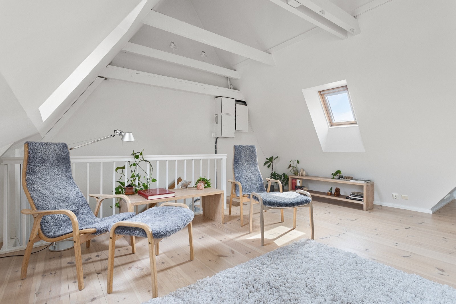 Takhøyden til møne er på hele 3,85 meter. Galleribilde