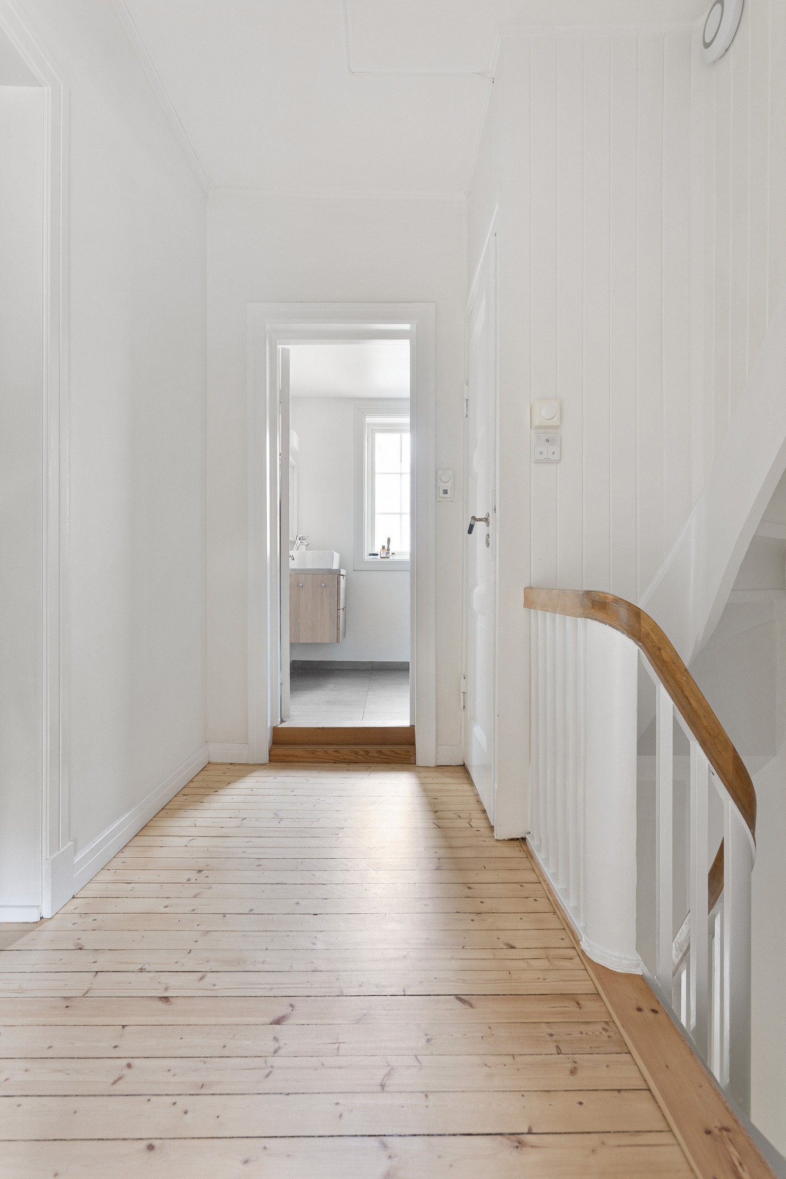 Videre kommer man opp til boligens 2.etasje. Galleribilde