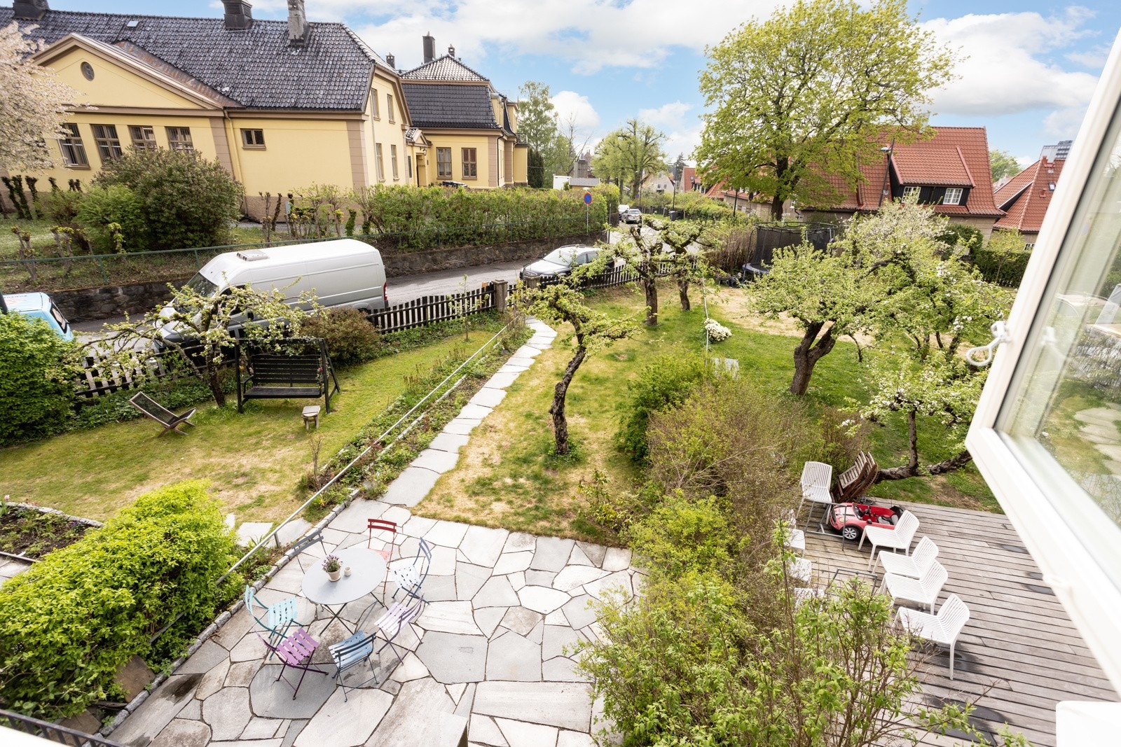 Hagebyen er kjent for sine frodige gater og idylliske hager. Galleribilde