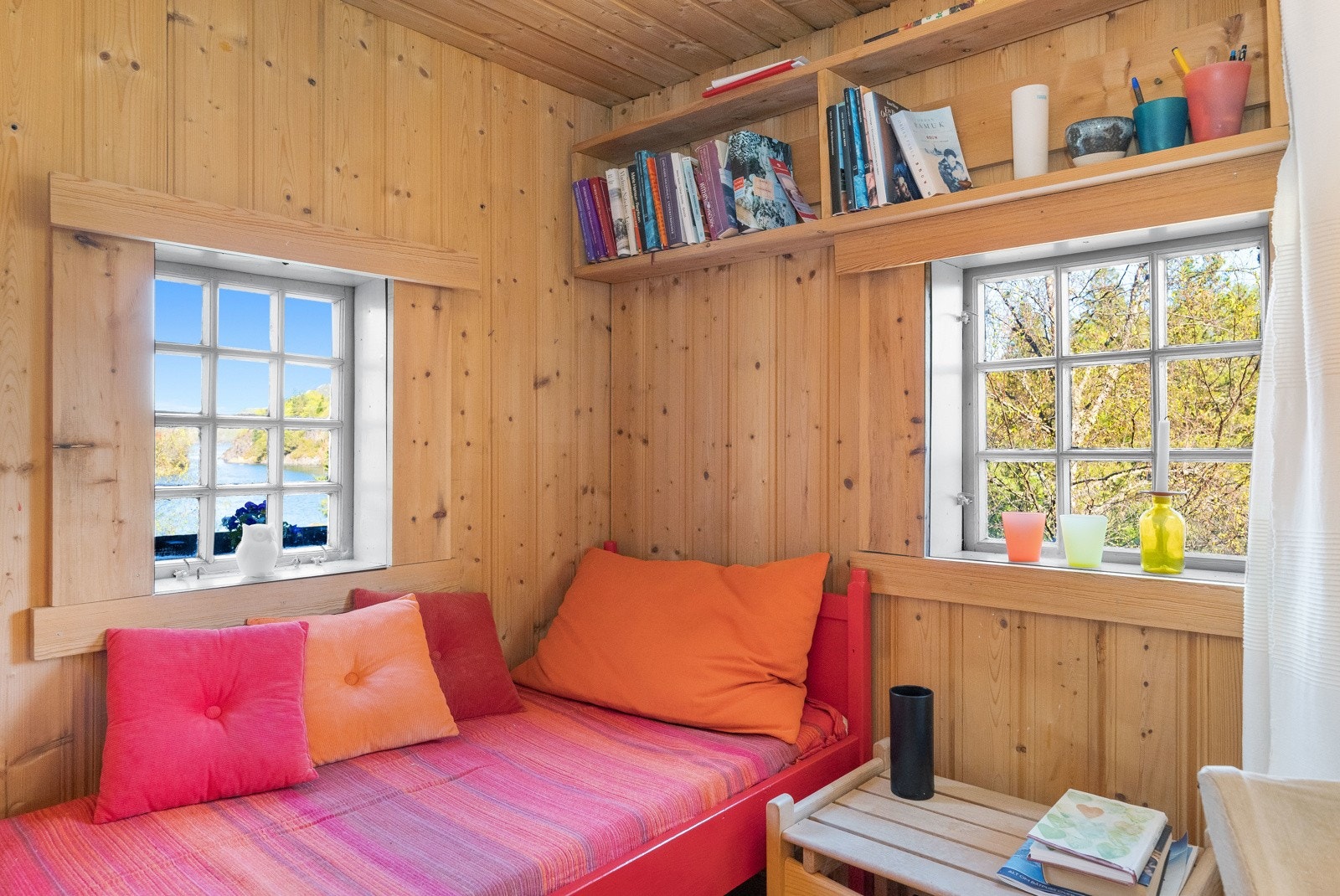 Sovekrok i stuen. Galleribilde