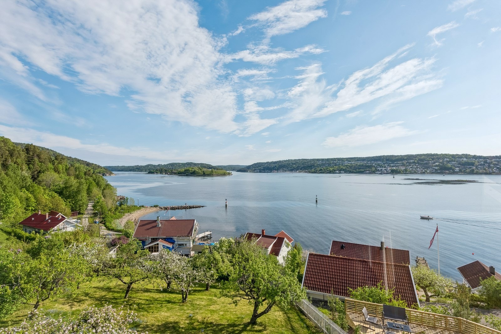 Utsikten fra huset. Galleribilde