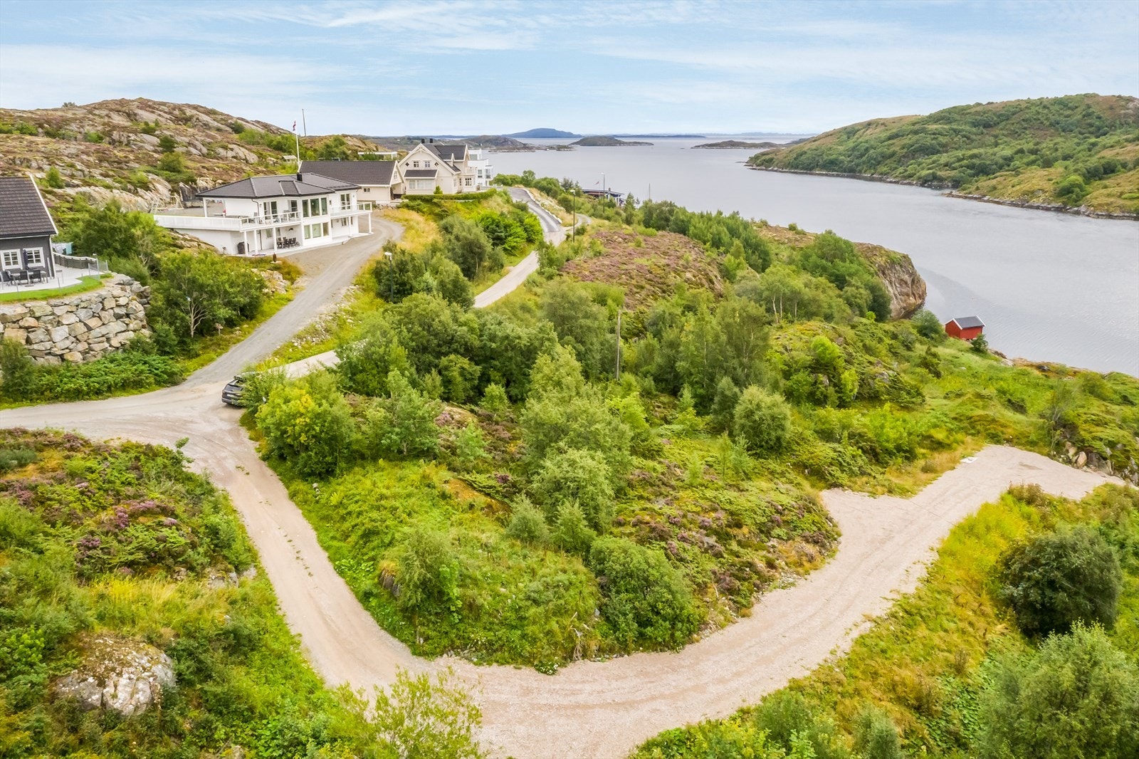 Dronebilde Galleribilde