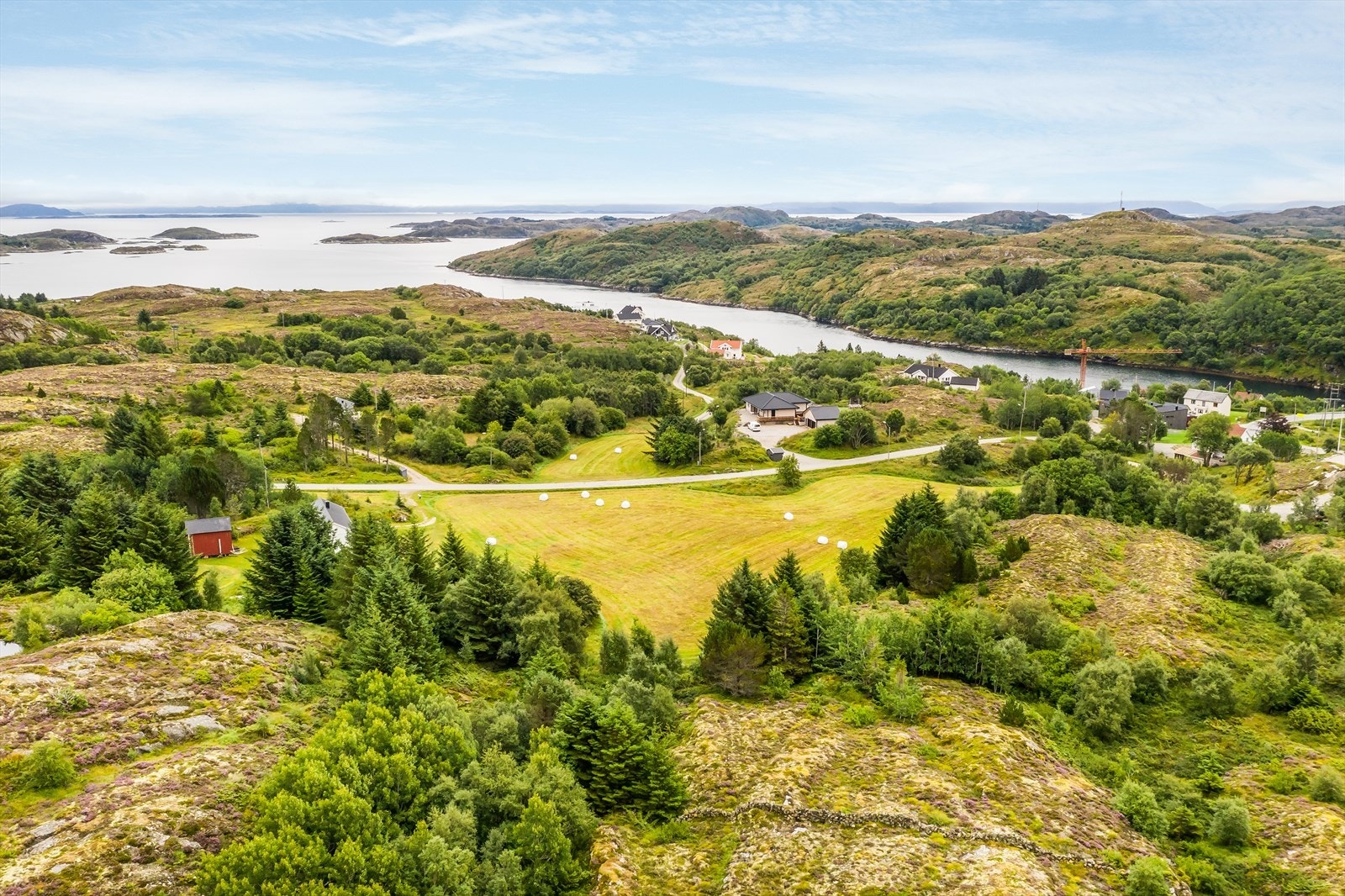 Dronebilde Galleribilde