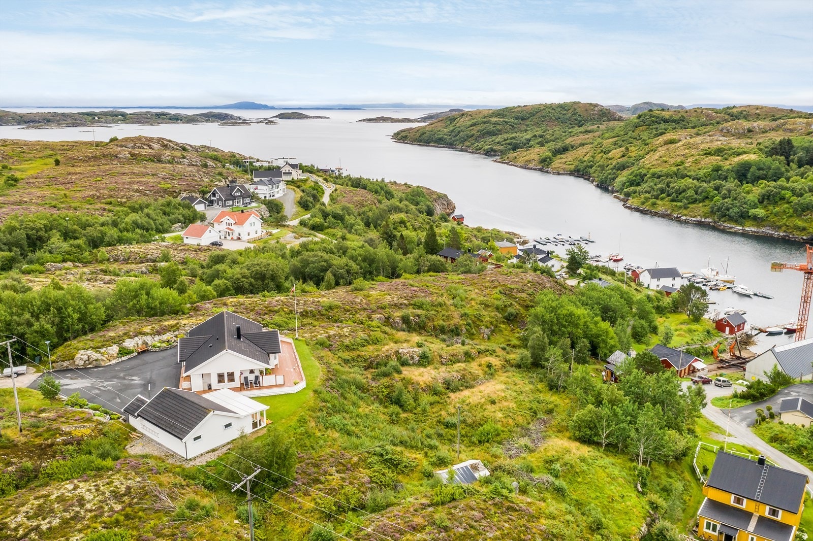 Dronebilde Galleribilde