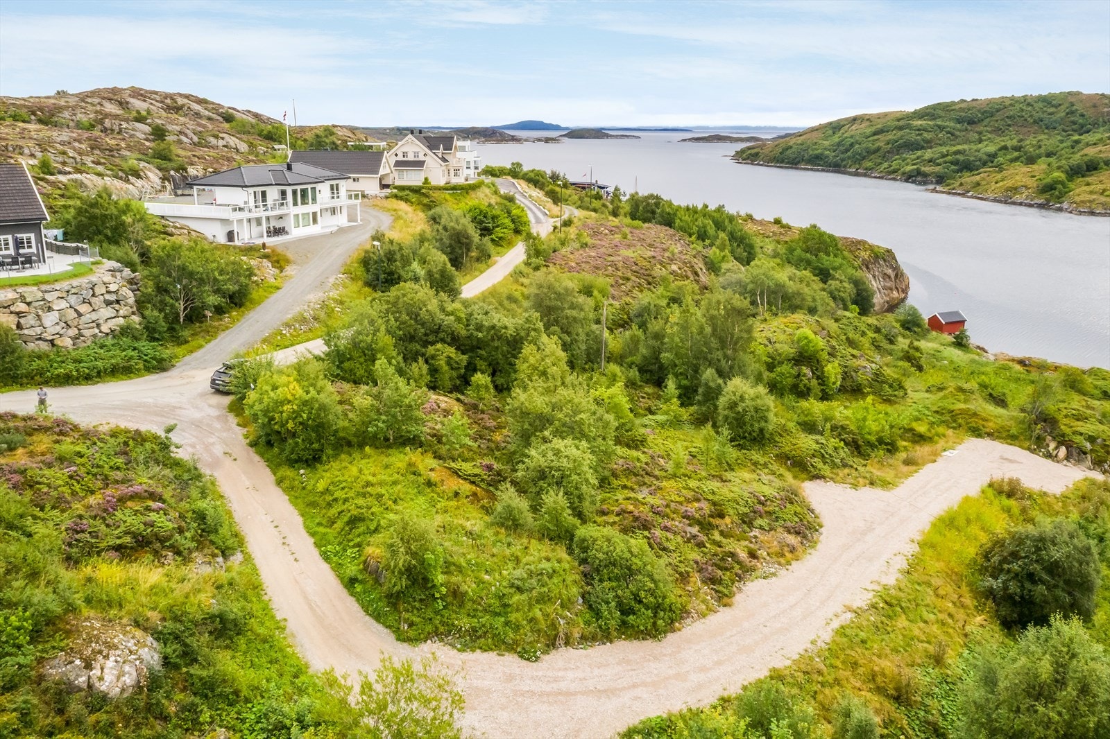 Dronebilde Galleribilde