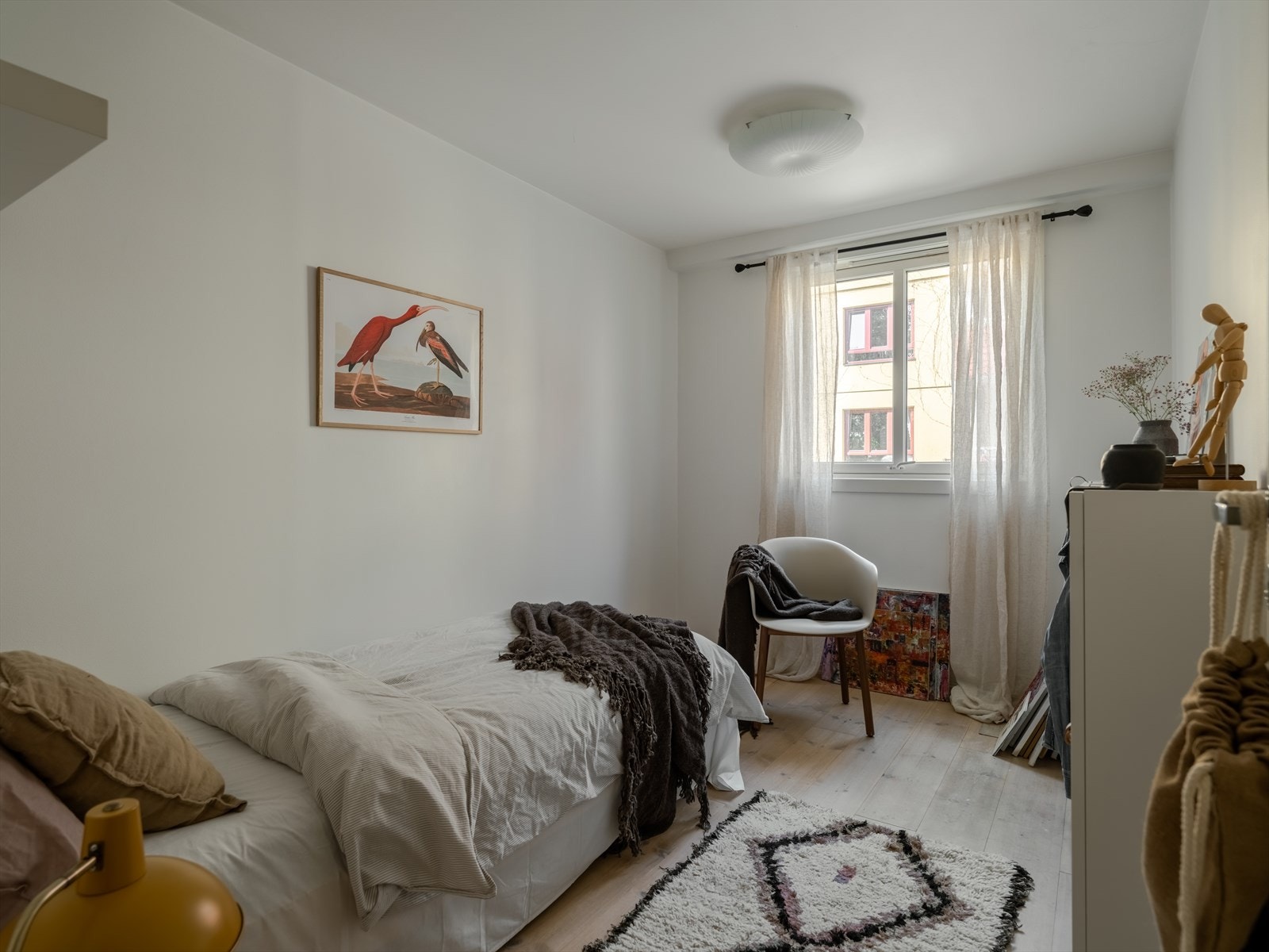 Soverom 3 er perfekt som gjesterom, barnerom eller kontor. Galleribilde
