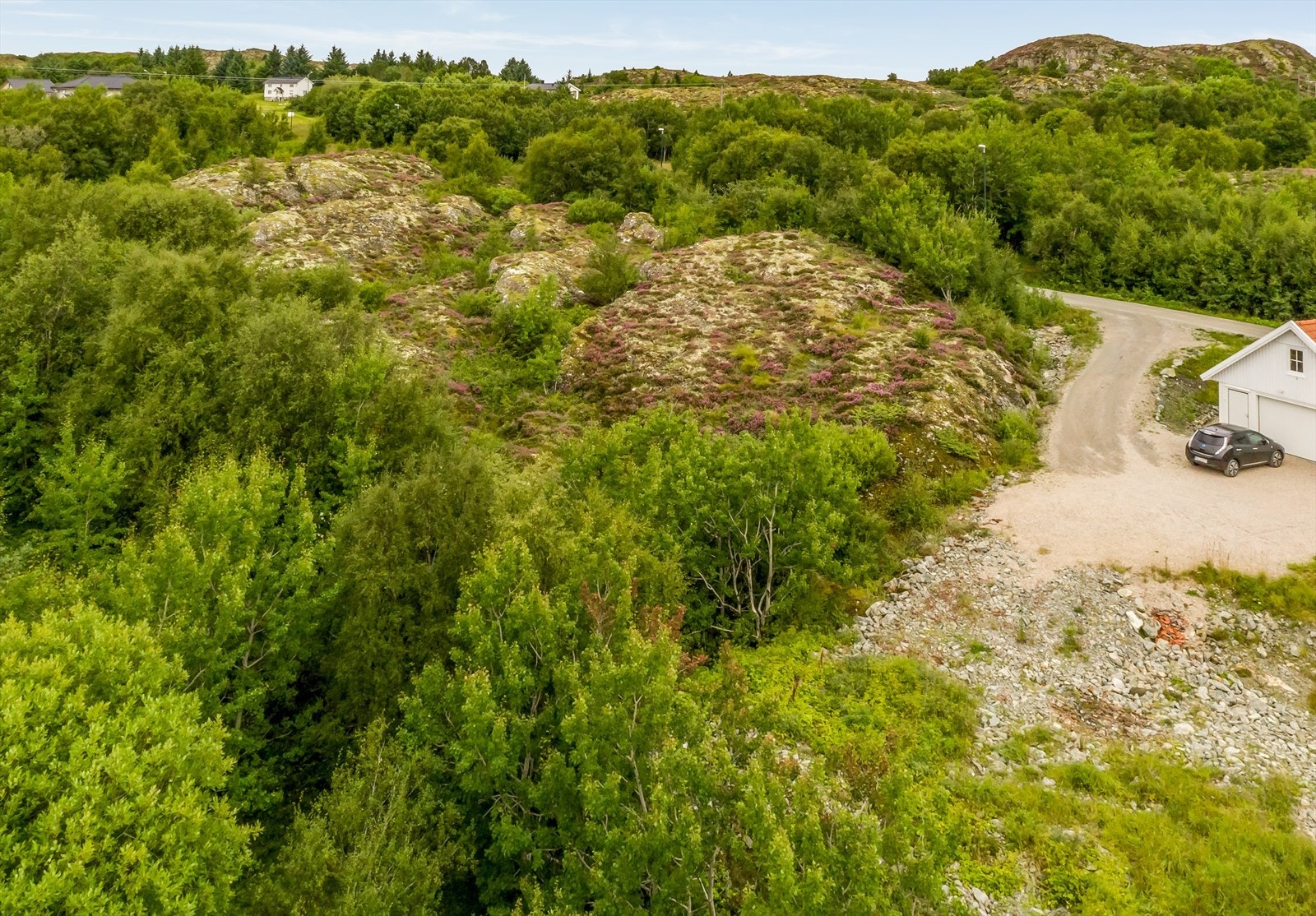 Dronebilde Galleribilde