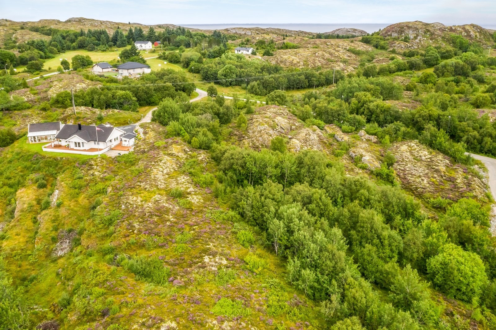 Dronebilde Galleribilde