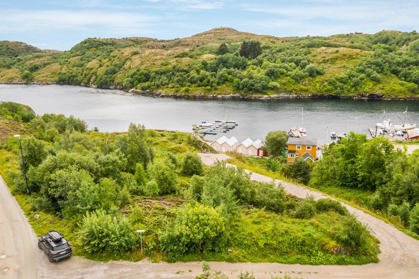 Dronebilde Galleribilde