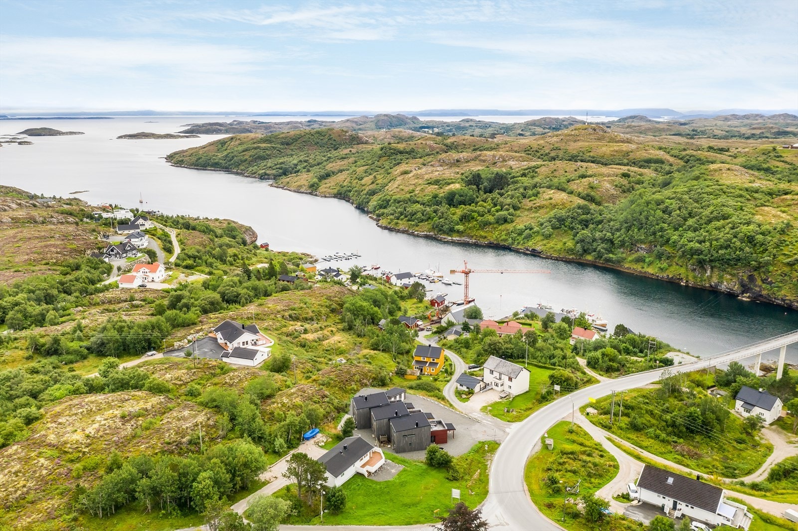 Dronebilde Galleribilde