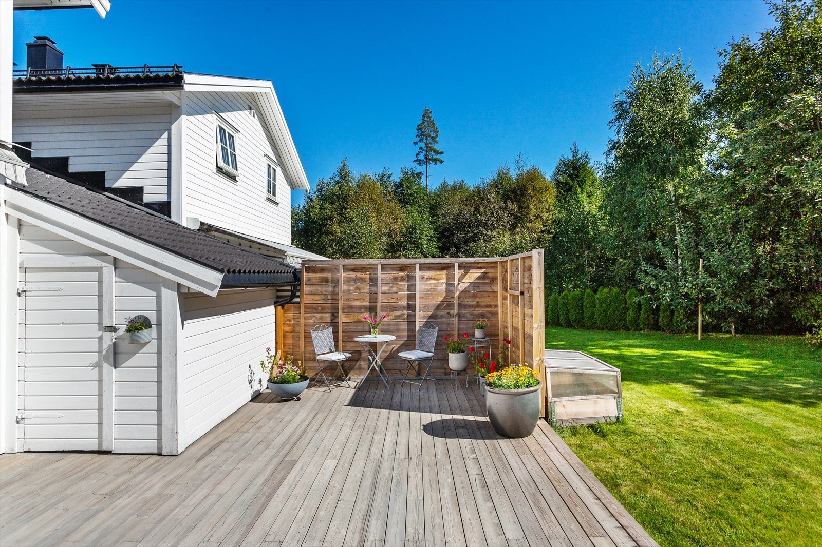 Her kan varme sommerdager tilbringes. Galleribilde