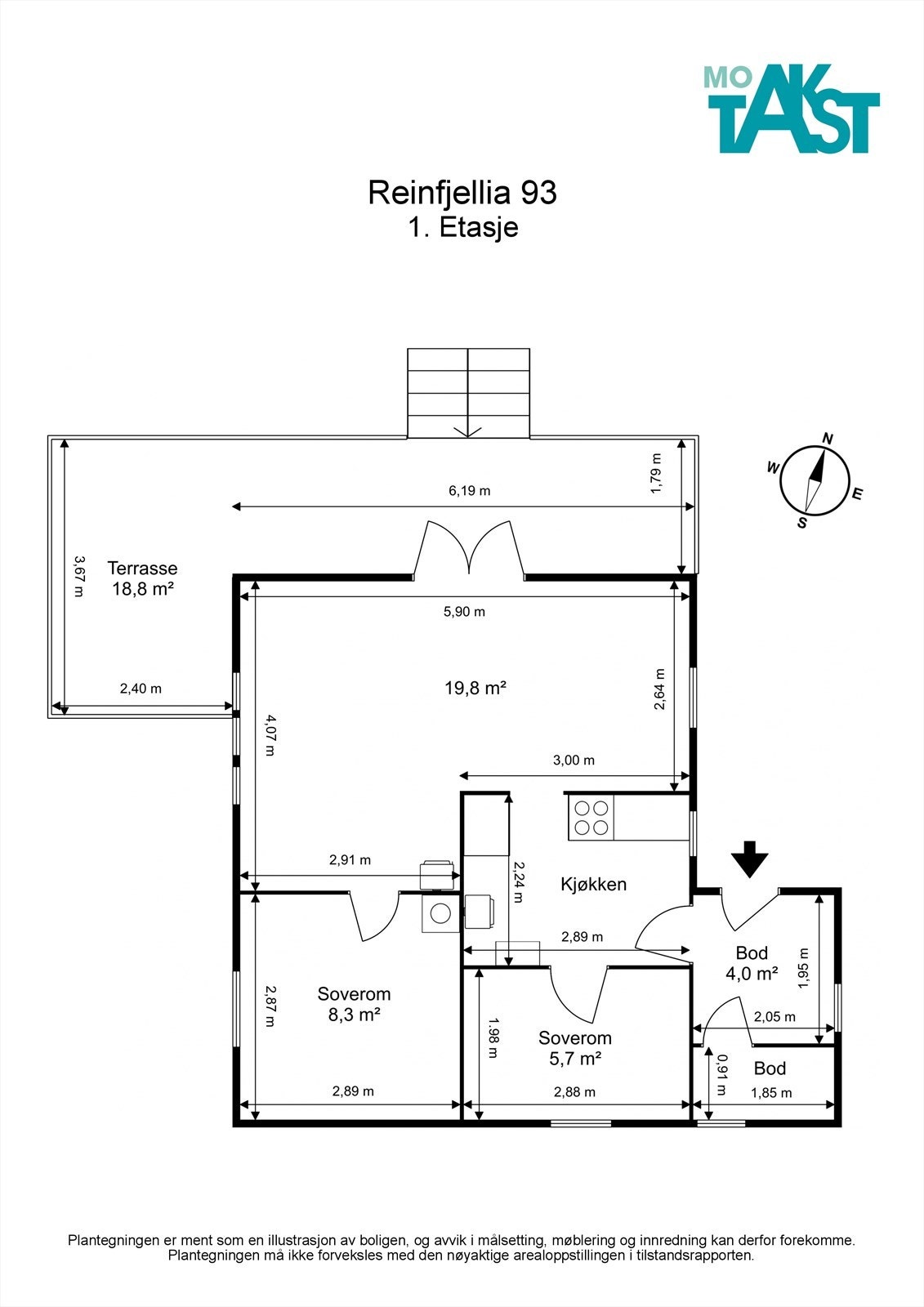 2D - 1. Etasje(målsatt) Galleribilde