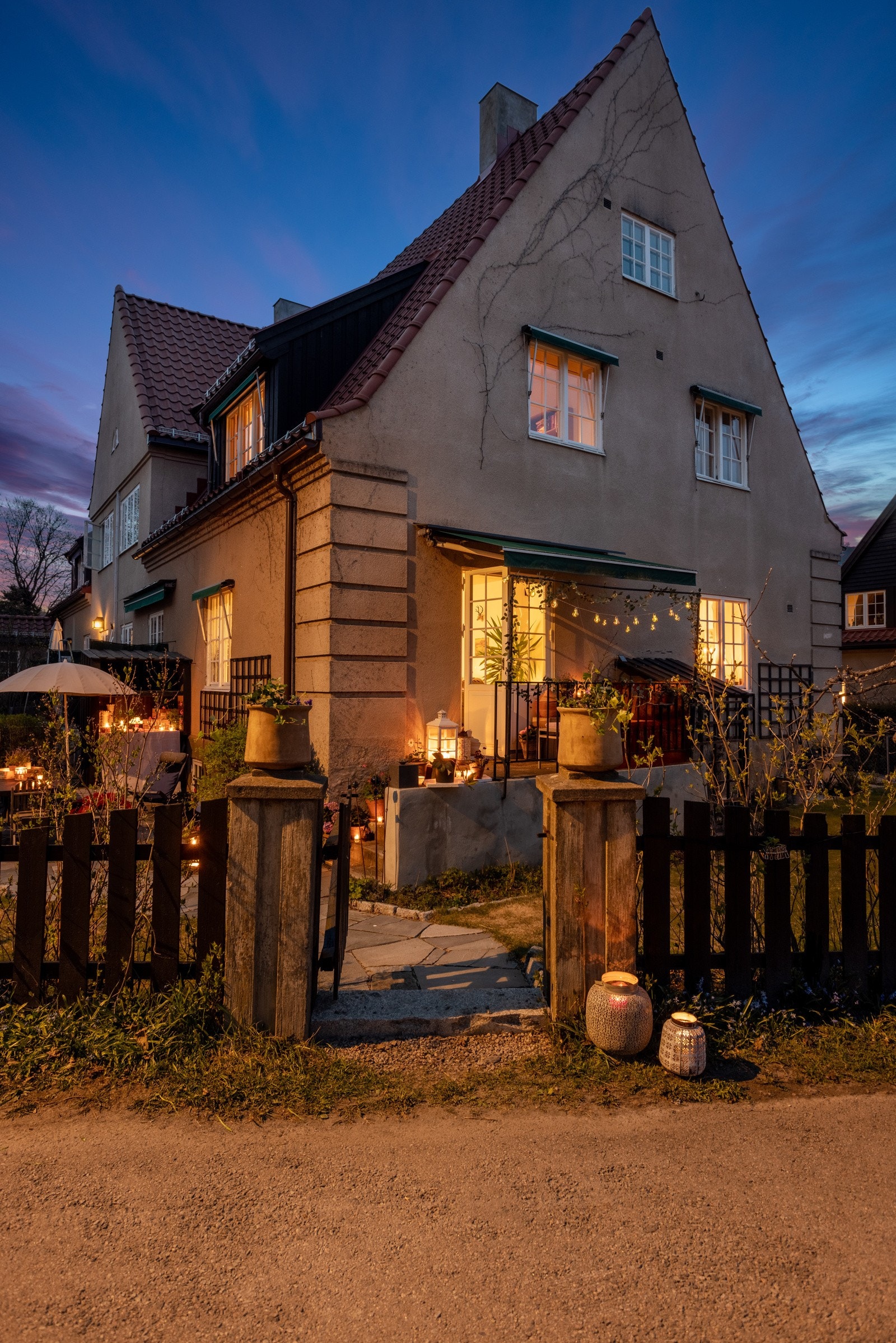 Kveldsstemning. Galleribilde