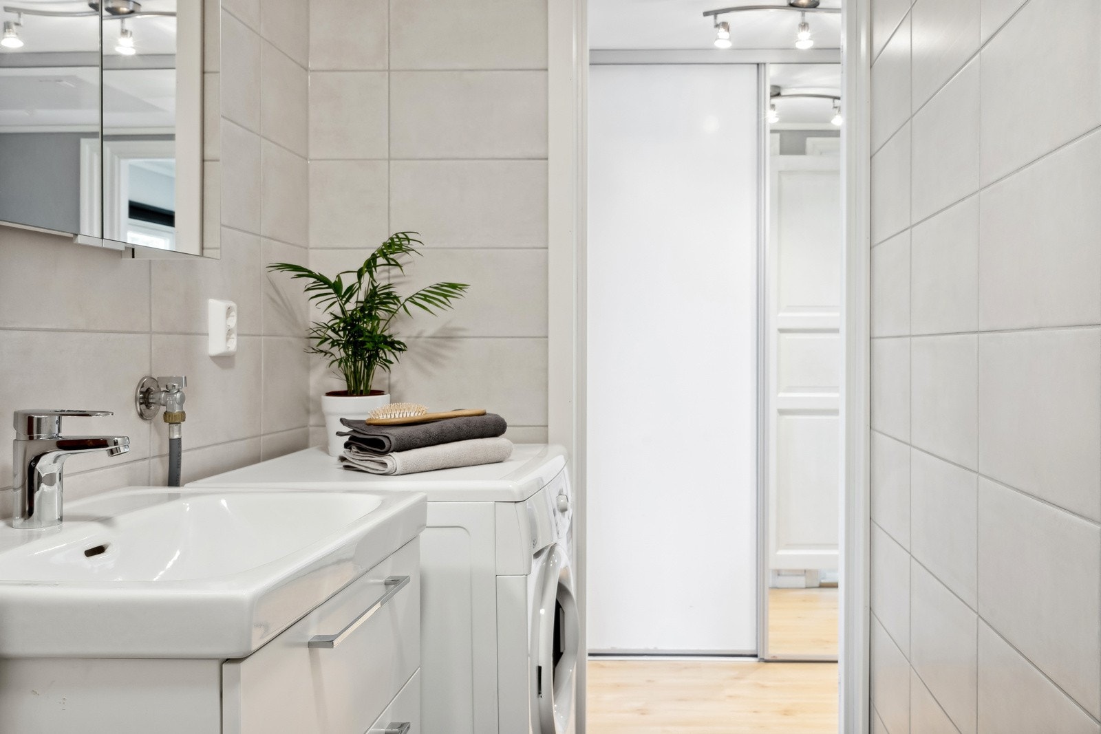 I 2022 ble badet (og samtlige bad i borettslaget) totalrenovert Galleribilde