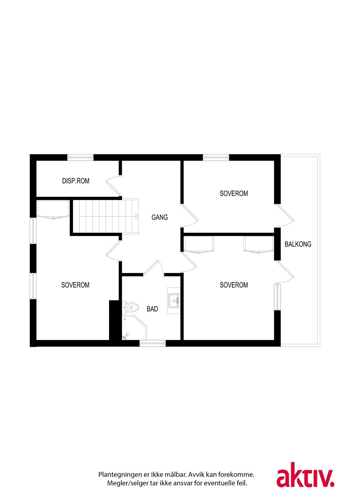 Plantegning 2. etasje. Galleribilde