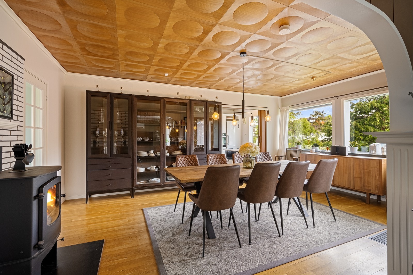 Vedovnen er et koselig og stemningsfullt innslag i hjemmet. Galleribilde