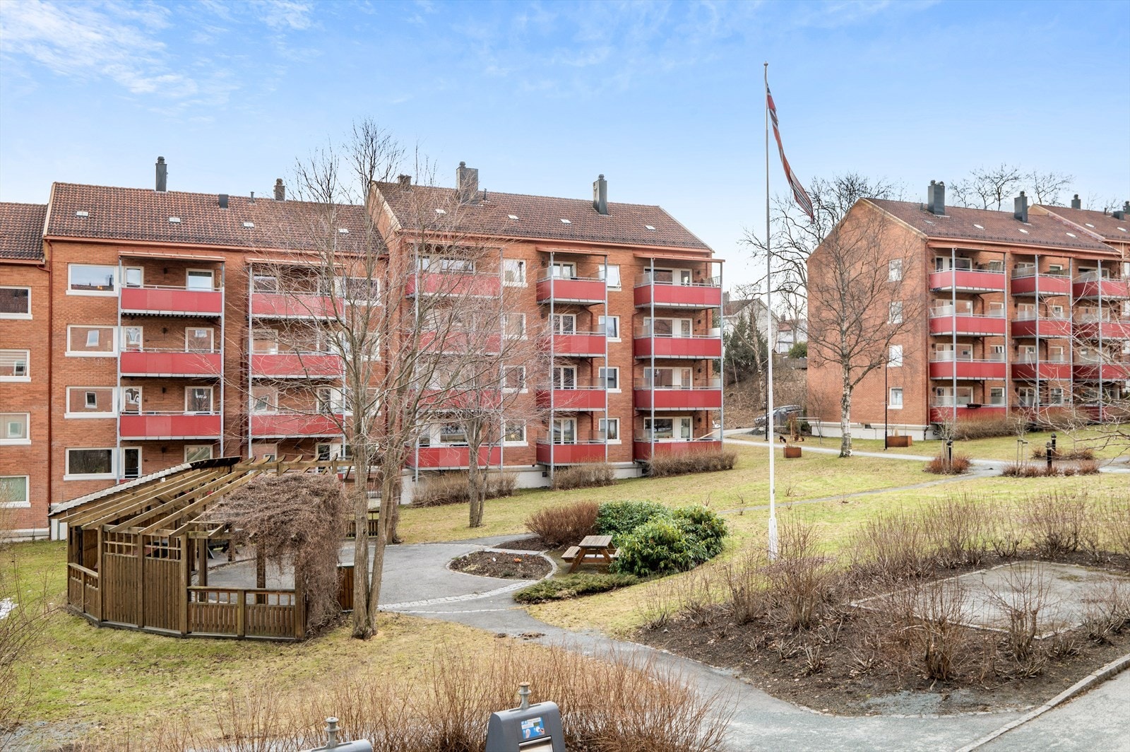 Borettslaget kan også by på pene og velgjorte fellesområder. Galleribilde