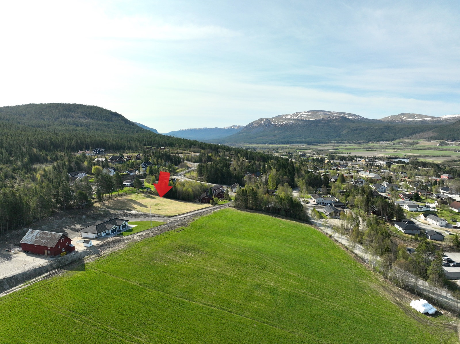 Unikt tomteområde på Alvdal. Galleribilde