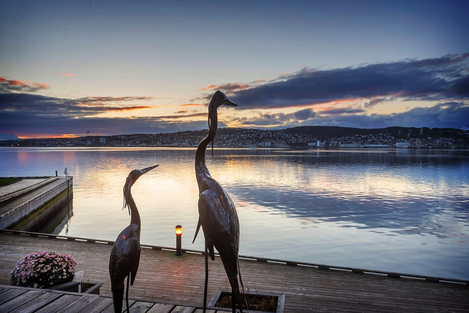 Meget fint langs promenaden og brygge hvor fine turer kan nytes Galleribilde