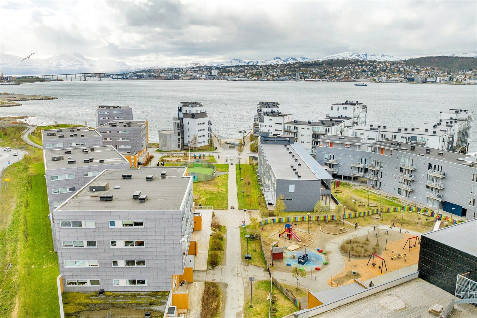 Tomasjordnes her kjent for flotte fellesarealer Galleribilde