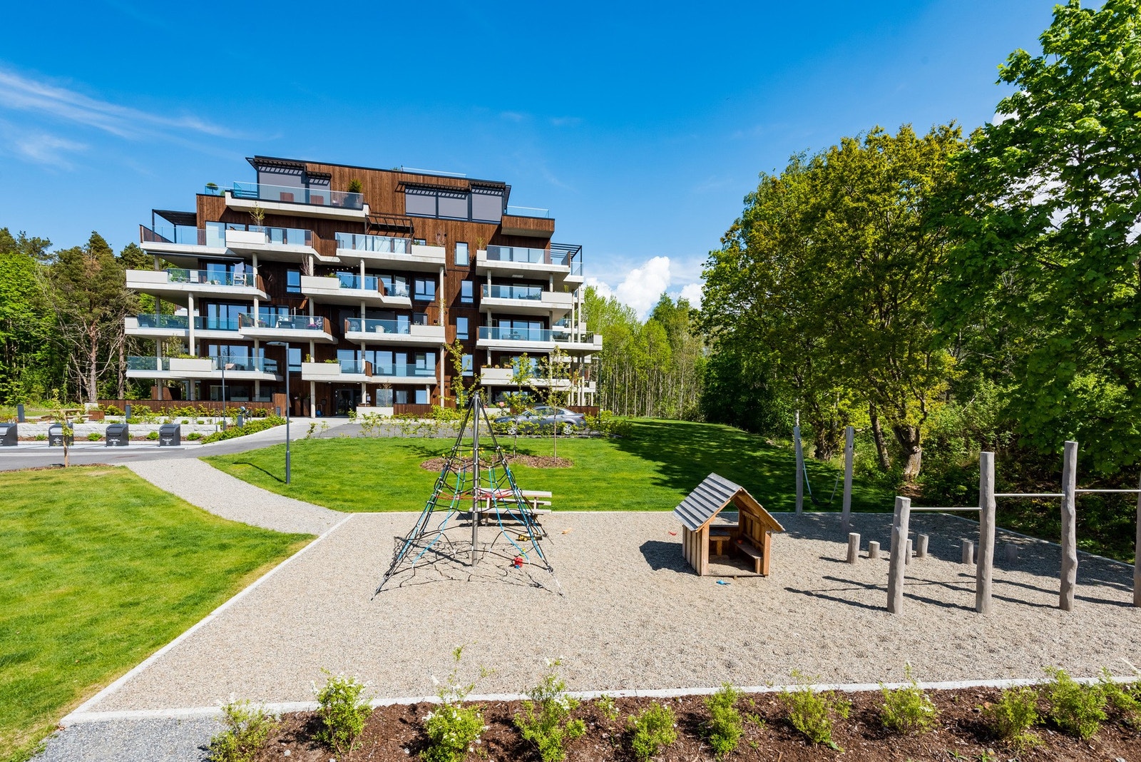 Lekeplass for de yngre Galleribilde