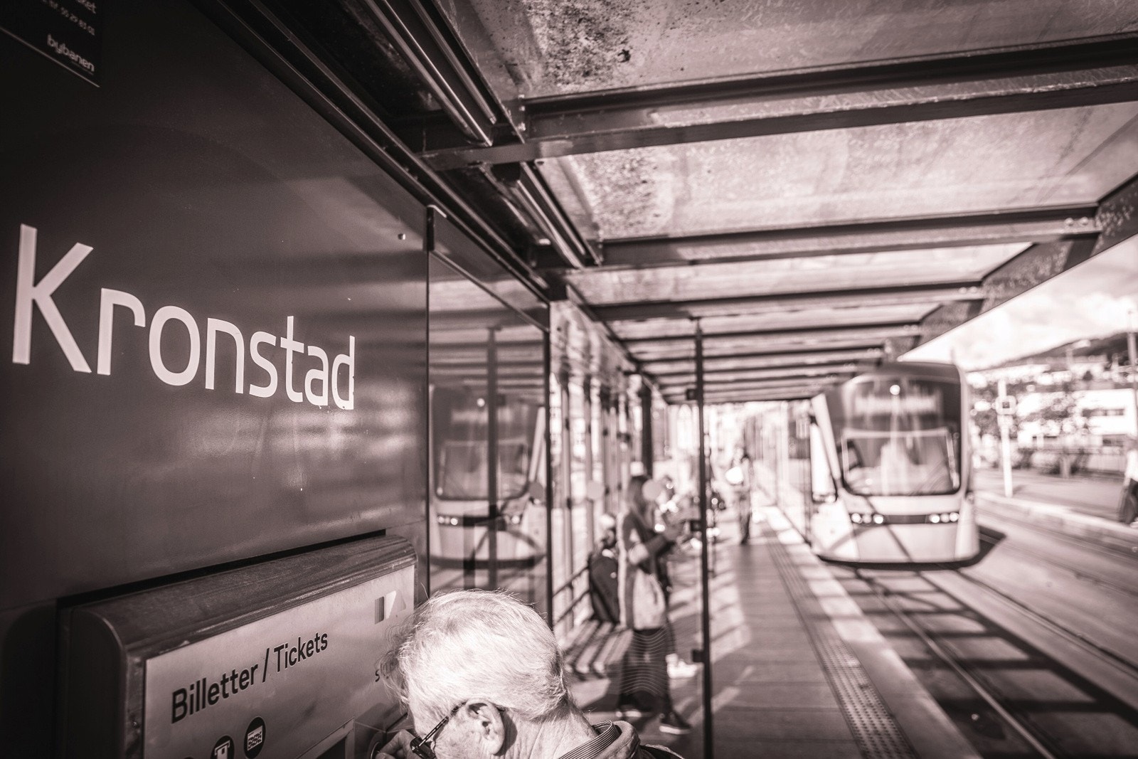 Nærmeste Bybanestopp er 400 meter unna leiligheten. Galleribilde