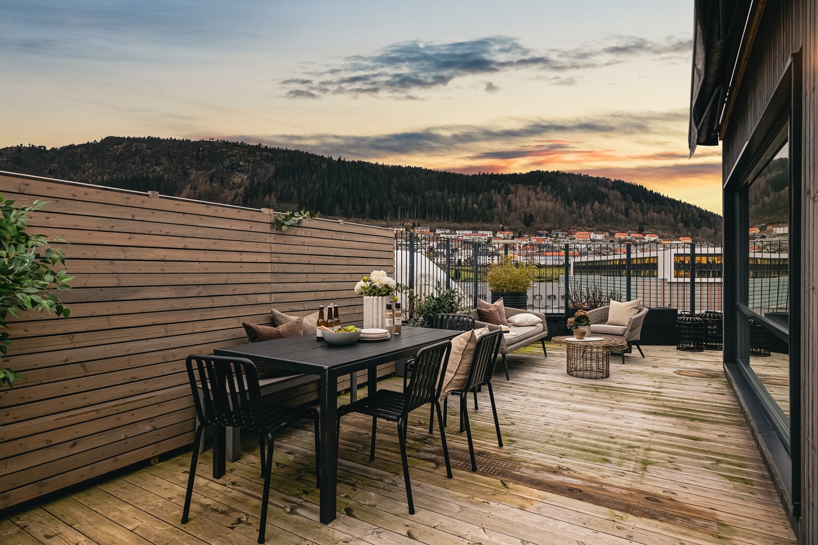 Velkommen til en nydelig (privat) takterrasse! Galleribilde