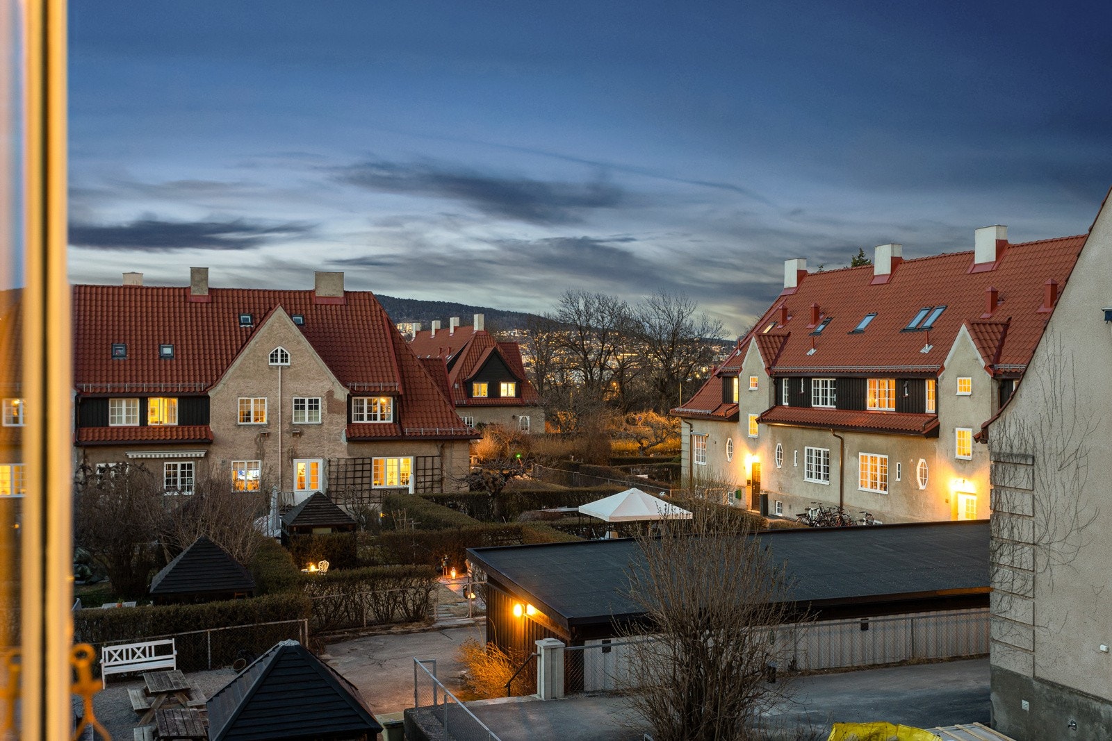 Kveldsstemning. Galleribilde