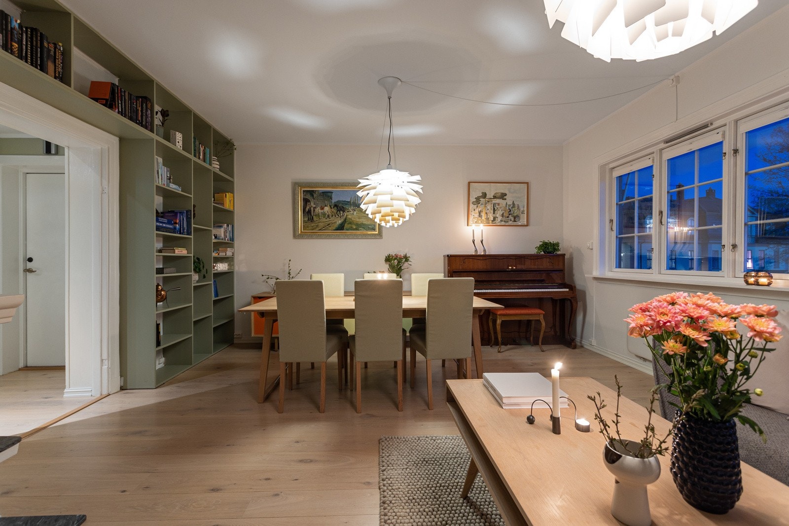 Kveldsstemning. Galleribilde