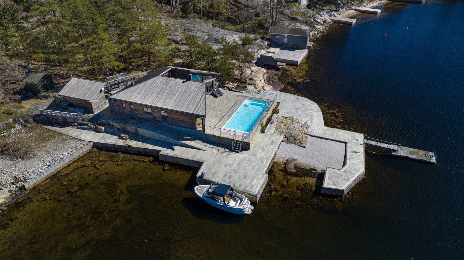 Dronebilde. Galleribilde