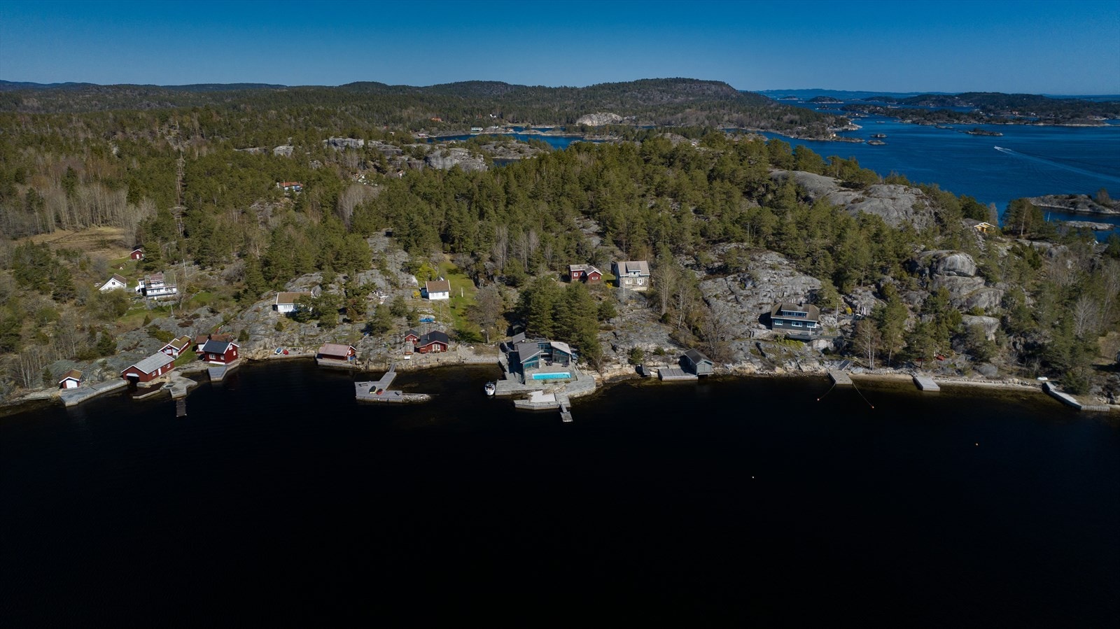 Dronebilde. Galleribilde