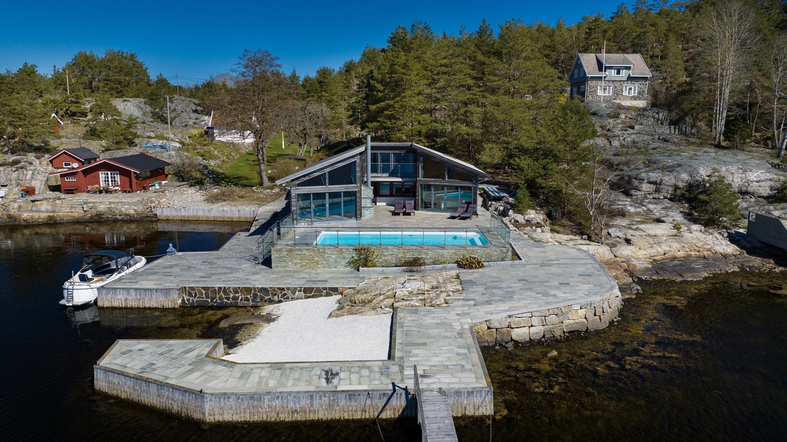 Dronebilde. Galleribilde