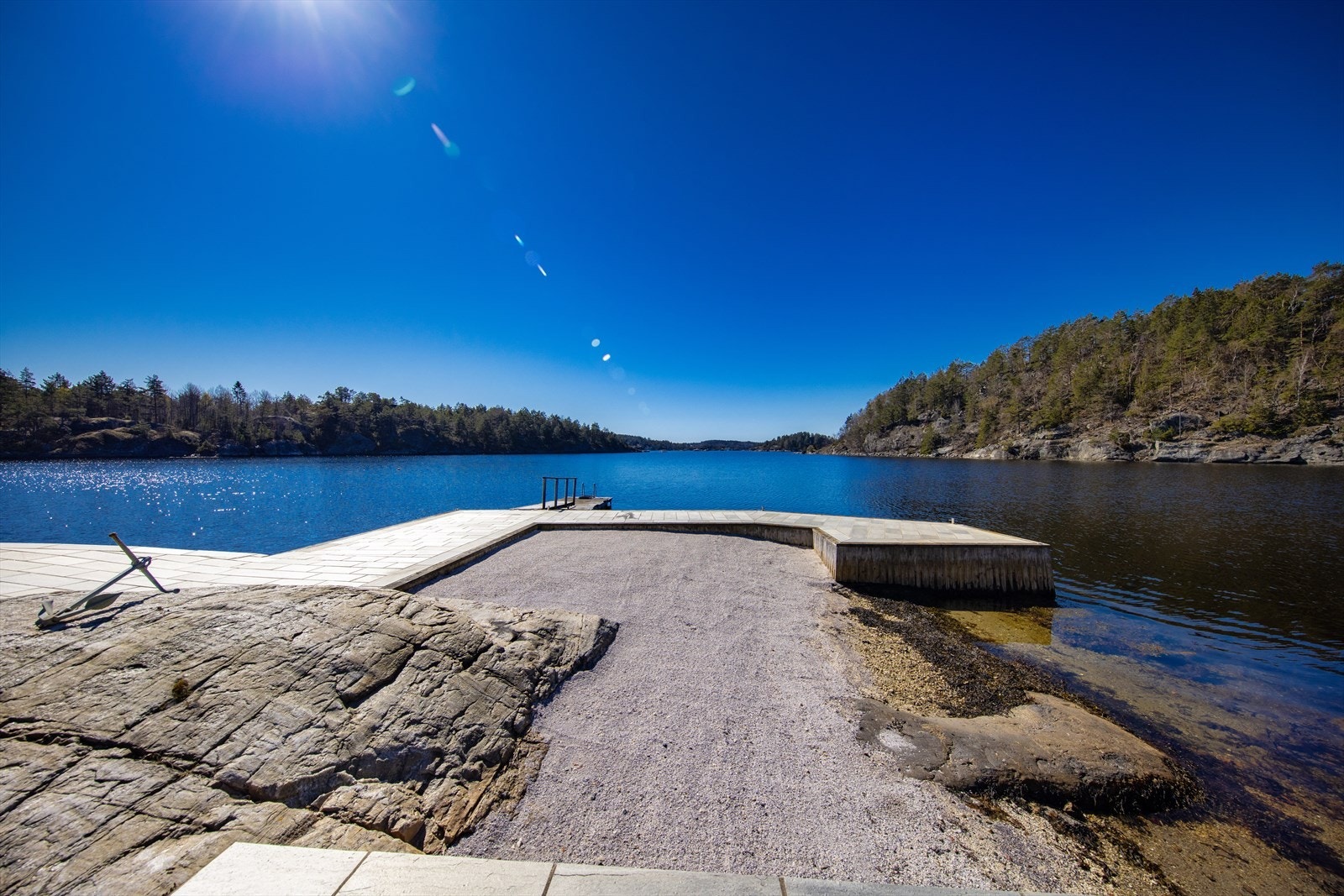 Uteområde. Galleribilde