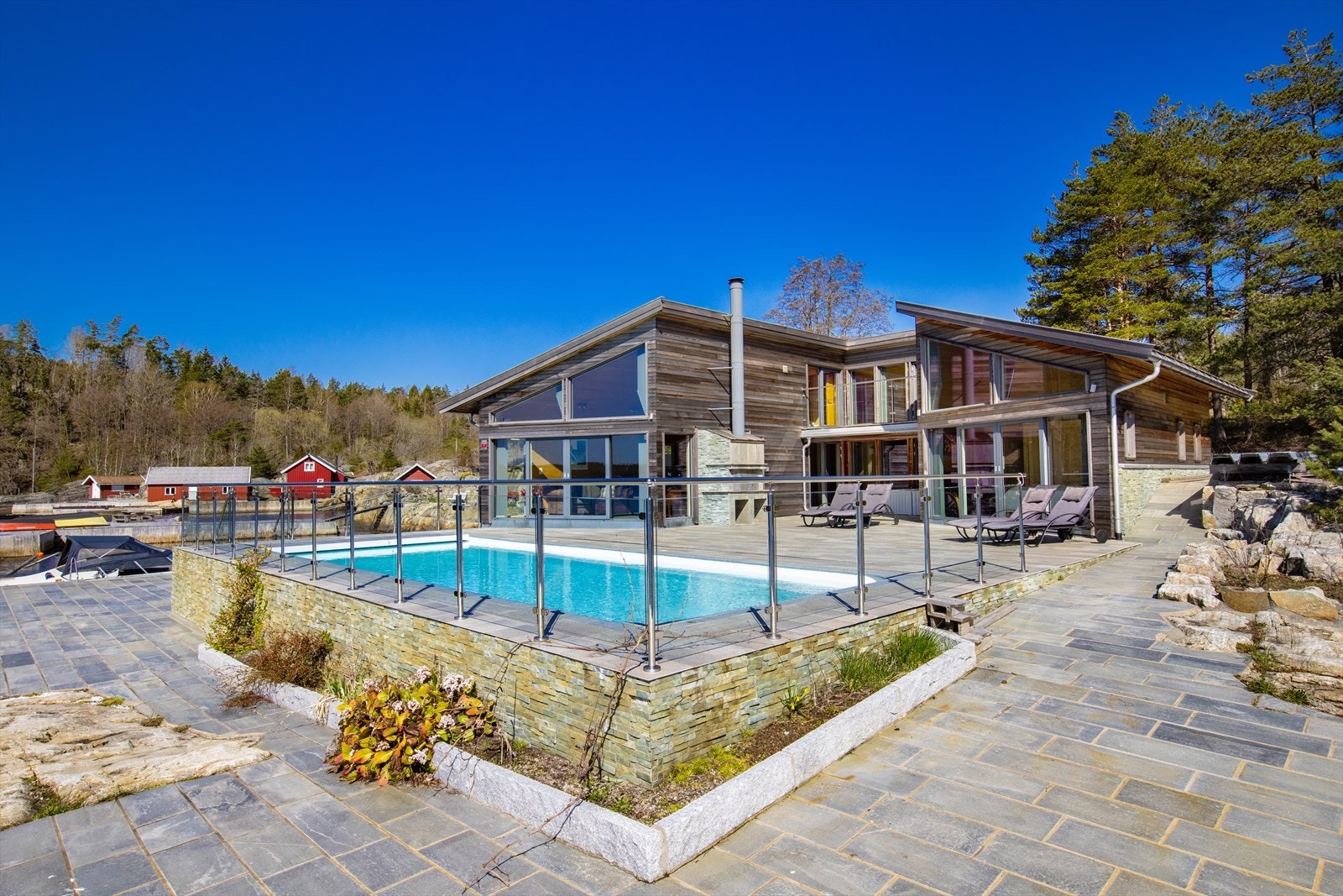 Uteområde. Galleribilde