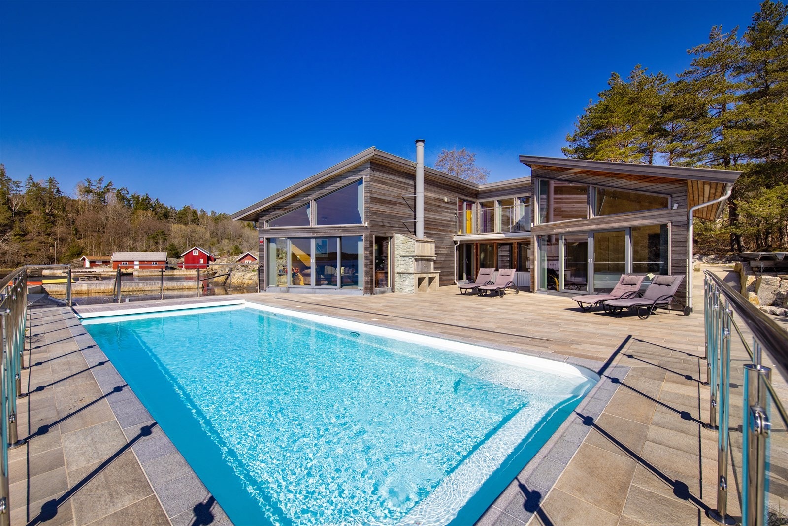 Uteområde. Galleribilde