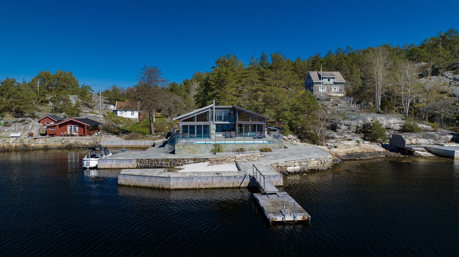 Dronebilde. Galleribilde