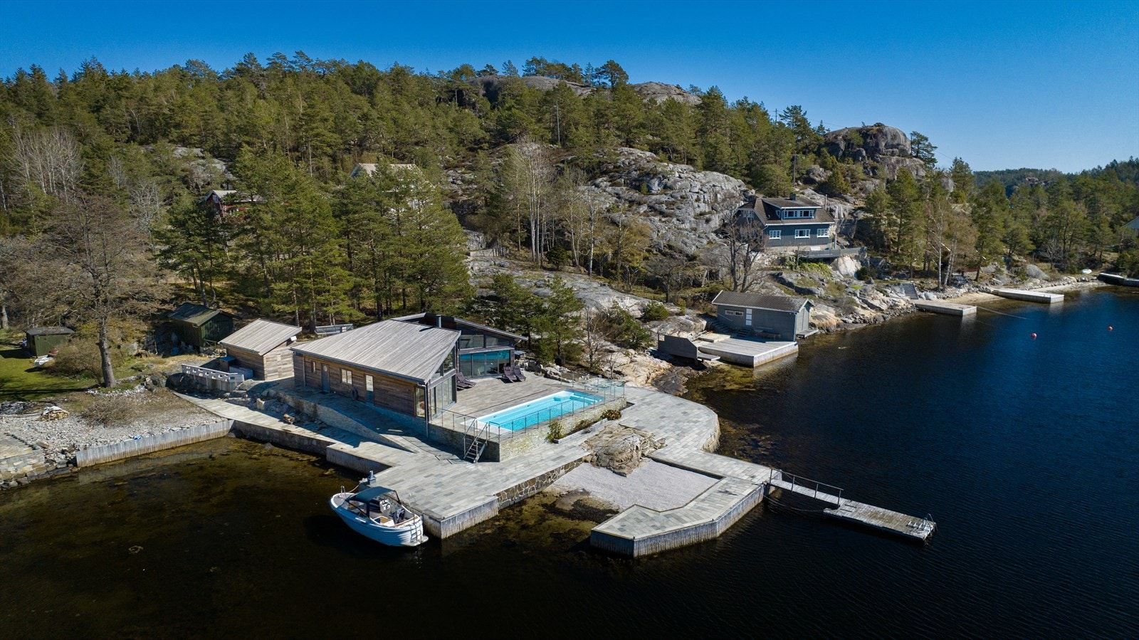 Dronebilde. Galleribilde