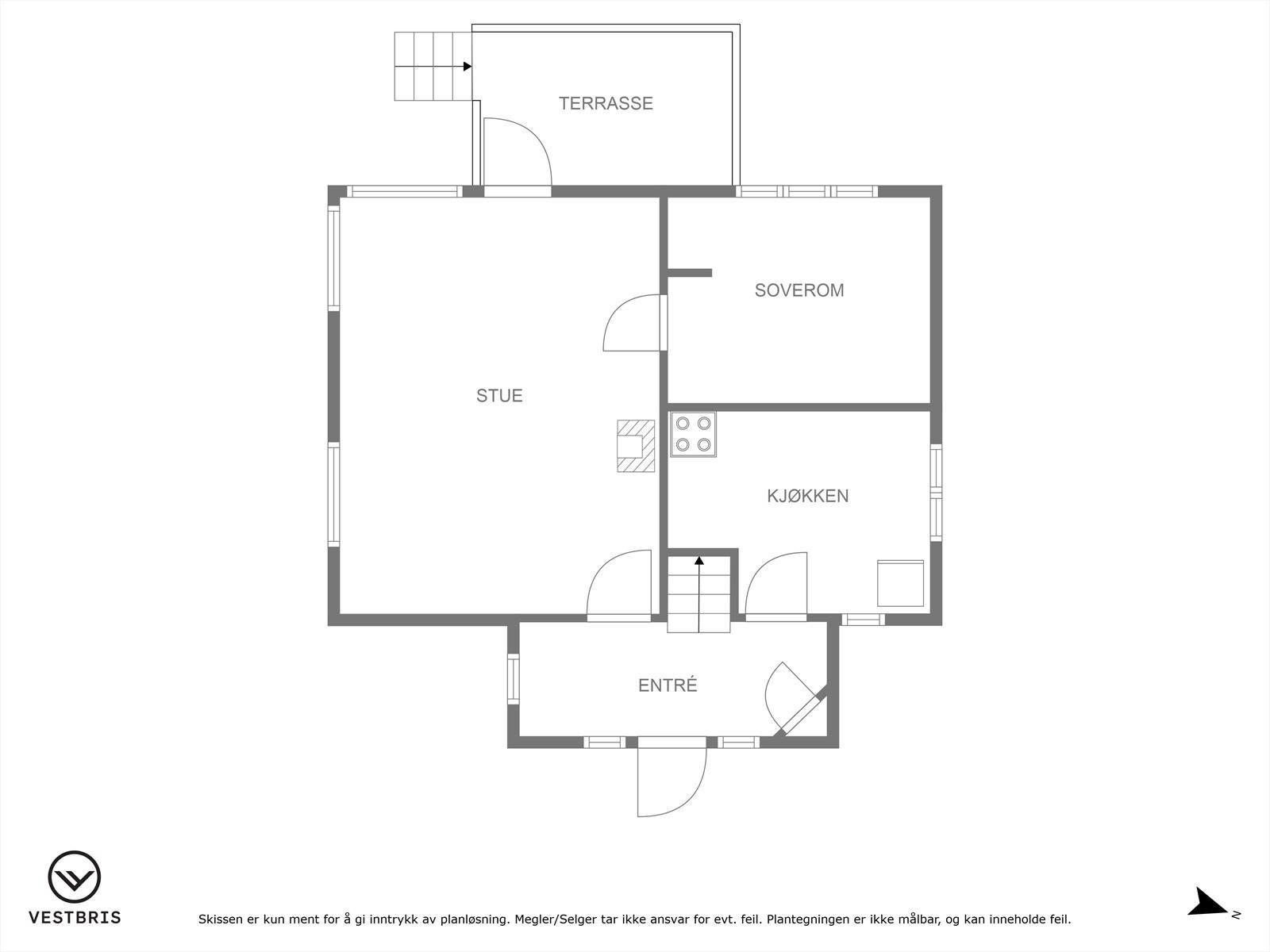 1st floor without-dimensions 661 vikevegen vikebygd Galleribilde