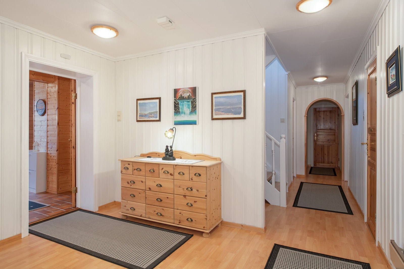 Gang i underetasjen Galleribilde